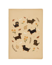 Load image into Gallery viewer, Dachshund &amp; Tulip Notebook