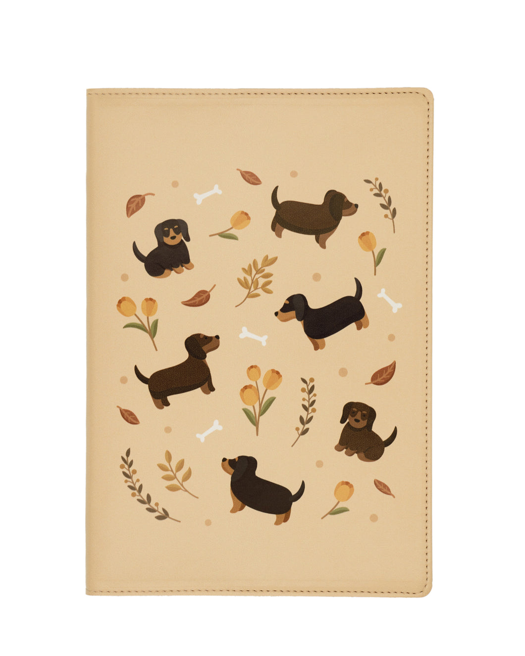 Dachshund & Tulip Notebook